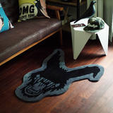 个性ABSURD LOGIC潮牌地毯荒诞逻辑暴力兔卧室床边创意地毯定制
