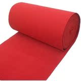 婚庆红地毯 展会红毯 一次性地毯 庆典地毯  结婚用红色门垫地毡