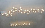 简约现代圆形长形LED吸顶灯创意艺术氛围灯卧室餐厅客厅办公室灯