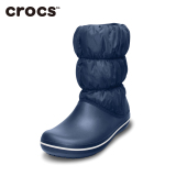 CROCS卡洛驰女女鞋短靴专柜冬季保暖女士麂皮童鞋靴子雪地靴14614