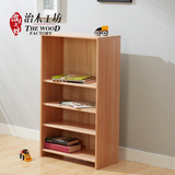 治木工坊 纯实木书柜 儿童书架榉木小书架 小孩书房可调节书柜