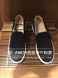 Amor西班牙代购 Massimo Dutti女牛皮乐福一脚蹬鞋3056121包邮