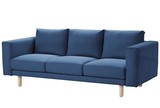 宜家NORSBORG诺斯伯三人二人转角贵沙发套定制宜家沙发套2016新品