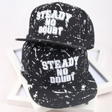 包邮李易峰同款帽子STEADY字母平沿嘻哈棒球帽韩版潮男女情侣帽子