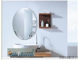 简约无框椭圆浴室镜 洗手间高清镜片 欧式卫生间壁挂镜子
