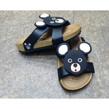 特价韩国正品代购2016童装夏鞋夏款TX男童女童儿童可爱小熊拖鞋