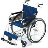 日本MIKI三贵轮椅车MPT-47轻便折叠航太铝合金残疾老年人代步车BF