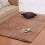万仁福 简约现代家用卧室客厅地毯长方形纯色满铺丝毛沙发地毯
