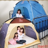 特价正品韩国室内帐篷冬季节能保暖床上帐篷儿童帐篷游戏屋中1.5m