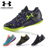 新款安德玛篮球鞋UA库里一代低帮战靴全明星紫黄MVP运动鞋NBA战靴