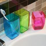 洗漱杯套装卫生间卫浴室情侣创意漱口杯刷牙杯子简约三口之家水杯
