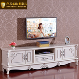 欧式电视柜 实木客厅矮柜卧室地柜简约法式电视机柜组合1.8/2米