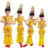 千手观音演出服装儿童成人表演服装古典舞民族表演舞蹈服女泰国