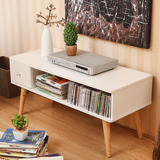 简约电视柜北欧日式迷你小户型实木腿客厅卧室组合多功能储物地柜