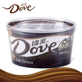 【天猫超市】Dove/德芙 醇黑巧克力(66% 可可)碗装252g休闲零食