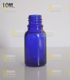 10ml毫升蓝色玻璃瓶精油瓶子不带盖香水瓶试剂瓶药瓶按摩油瓶