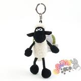 小羊肖恩球羊钥匙扣挂件创意毛绒玩具包包钥匙的搭档 特价销售