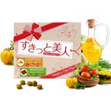 现货！日本代购Sukitto纤美人天然综合水果酵素粉代餐瘦身养颜
