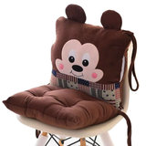 冬季椅子坐垫暖手靠垫三合一体学生加厚椅垫卡通办公室椅垫子包邮
