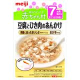 日本明治Meiji宝宝婴儿辅食 7个月起营养拌饭料 肉糜豆腐