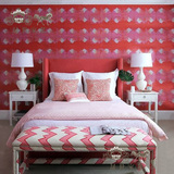 儿童床简约现代卧室家具女孩床粉色公主床美式样板间欧式套房家具