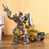 机械党全金属组装机甲 DIY拼装机器人模型玩具创意情侣生日礼物