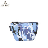 商场同款ELAND韩国衣恋新品迷彩纹钱包包袋EAAQ5S304A专柜正品