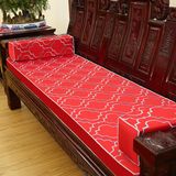 新款中式古典刺绣花圈椅红木实木沙发垫椅垫坐垫加厚海绵可定做