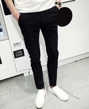 阿迪达斯男装adidas2016夏季韩版新款修身裤子男装休闲裤三叶草