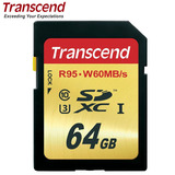 包郵台灣 Transcend TS64GSDU3 SD RAM Card/64G SDXC Class 10