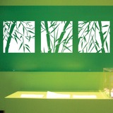 中式大型创意墙贴纸画儿童可移除卧室客厅电视浪漫温馨个性 竹子
