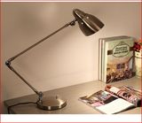 商务金属台灯 LED护眼学习阅读灯 工作书桌长臂折叠寝室冷暖光灯