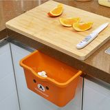 多功能创意桌面收纳储物盒 可挂式厨房垃圾桶收纳盒