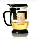紫丁香玻璃茶壶功夫茶壶花茶绿茶红茶茶壶耐高温金灶飘逸杯茶道杯