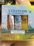 香港专柜代购 L’occitane/欧舒丹护手霜套装 3*30ML 三支一套