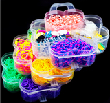 正品彩虹编织机 儿童手工DIY橡皮筋玩具 手链编织套餐带教程
