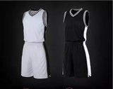 光板球衣 马刺空白版篮球服套装运动训练比赛服可DIY定制印字印号