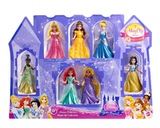 美国代购直邮迪士尼换装 变装艾莎白雪公主 芭比类娃娃 儿童玩具