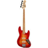 美国代购 音乐电吉他Fender定制店史密斯爵士低音号杰森 樱桃色