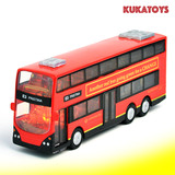 超值特价合金声光回力汽车模型儿童玩具伦敦双层巴士BUS公交车