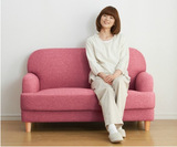热销北欧日式小户型咖啡厅简约现代家具休闲布艺沙发椅组合