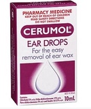新西兰直邮 英国Cerumol专业婴儿成人耳屎耳垢清洁油滴液 10ml