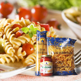 意大利面套餐 意面+番茄蘑菇意面酱 通心粉进口食品套装 烘焙原料