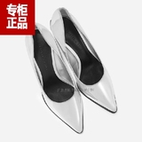 新加坡代购 小CK 新款 漆皮高跟尖头休闲单鞋 CK1-60360820