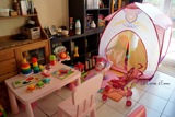 现货法国 ludi 婴儿 儿童帐篷游戏屋 室内户外宝宝健身玩具屋便携