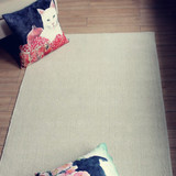 特价超值 日式外贸品牌尾货 素色全棉圈绒地毯地垫 床边垫爬行垫