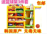 韩国进口正品儿童整理架米菲儿收纳架5层玩具架书柜现货包邮