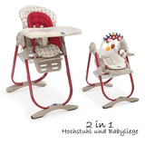德国现货直邮智高chicco polly magic儿童餐椅婴儿床摇椅0-3 包邮