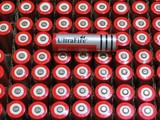 18650锂电池可充电电池3.7V强光手电筒充电锂电池可充电池批发