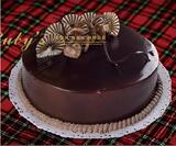 上海生日蛋糕速递NO.33 品牌红宝石鲜奶巧克力蛋糕限送上海